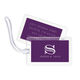 Striped Initial Luggage Tags Image 11 of 15